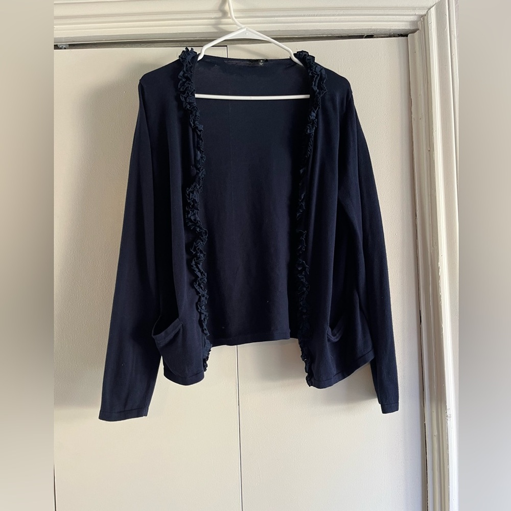 Talbot's PM Navy Blue Sweater